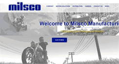 Desktop Screenshot of milsco.com
